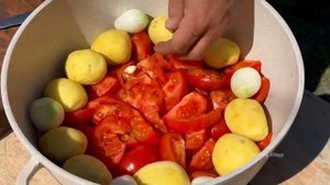 ПРИГОТОВЛЕНИЕ ВКУСНОЙ ЕДЫ НА ПРИРОДЕ Азербайджанская Кухня Деревенская Кухня  Рецепты