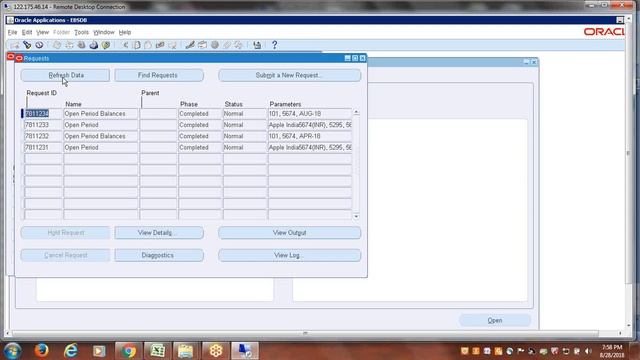 Oracle R12 Financials Training | 12th Session | Open GL Periods & Journal Creation смотреть онлайн