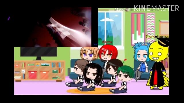 Big 5 +Karma, Nagisa, and Koro Sensei react to 3-E смотреть онлайн