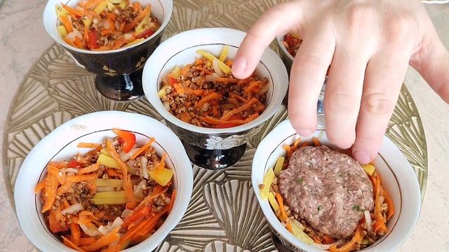 Отличная идея для Обеда или Ужина! Порционная подача горячего блюда смотреть онлайн