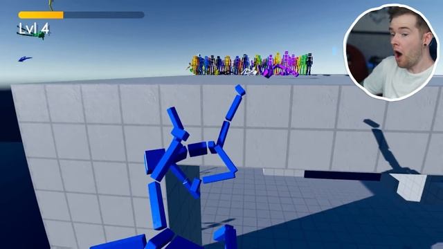 ME vs 100 ANGRY Ragdolls! смотреть онлайн