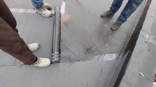Строительство плоской кровли дома из газобетона