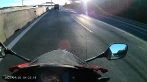 max speed top - максимальна скорость Honda CBR 500r