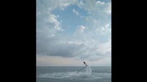 Hoverboard на Черном море. Новомихайловский.