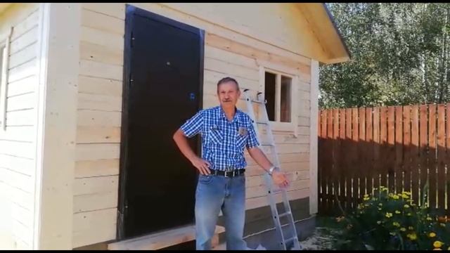 Построили баню 4х5 из бруса - Отзыв заказчика. Баня под ключ во Владимире от СК Доминика смотреть онлайн