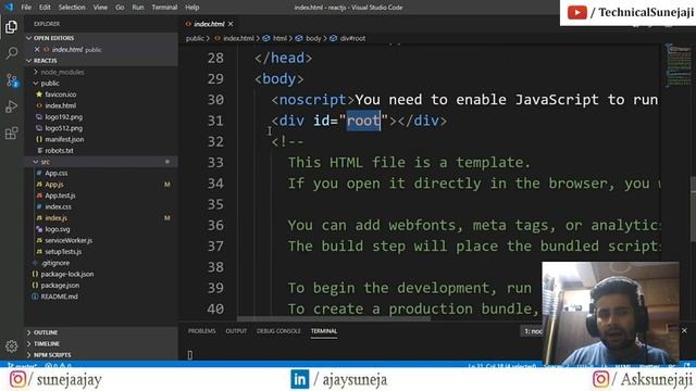 ReactJS Tutorial - 4 - Folder Structure ?? | React tutorial beginner to advanced