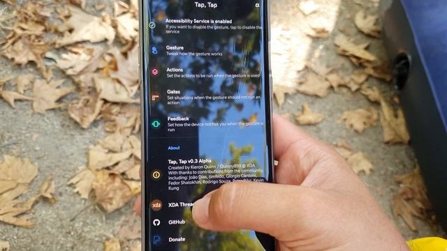 Tap, Tap - Double tap on back of device gesture from Android 11 port! смотреть онлайн