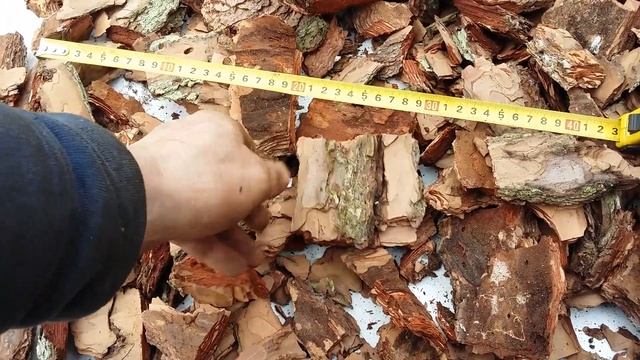 Измельчитель сосновой коры.настройки по фракции.