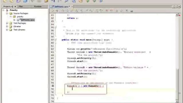 7 8 Setting and Getting the Thread Priorities смотреть онлайн