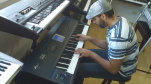 KORG TRITON EXTREME 88 , NA CLASSIC KEYBOARDS , TECLADISTA ANDERSON MORAES