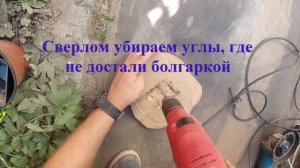 Часы из спила дерева доступными инструментами