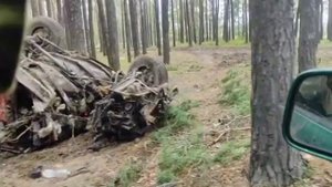 Подрыв на мине, возможно на своей.