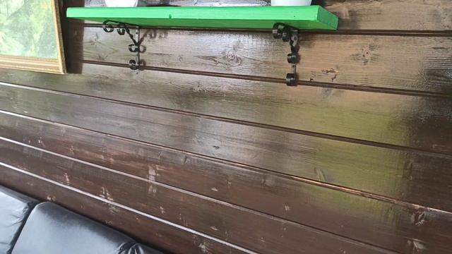 Дача. Наш сад. Как спасаемся от комаров в беседке. Мульча из шишек смотреть онлайн