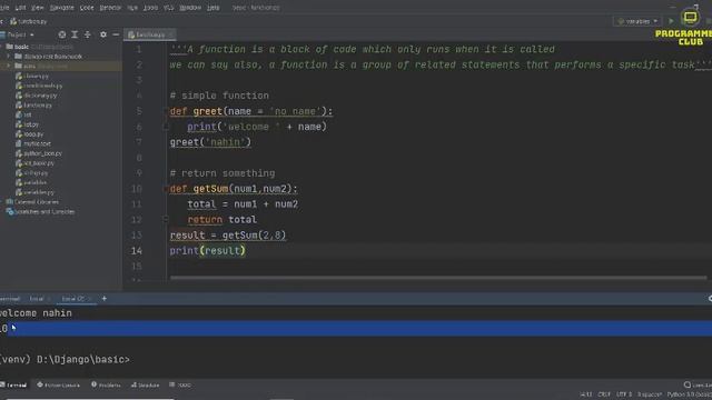 11. python function | python lambda function |  python django tutorial | python anonymous functions