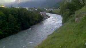 Город Карачаевск вид с горы (Часть 1). Видео сделано 13.06.2012 г.