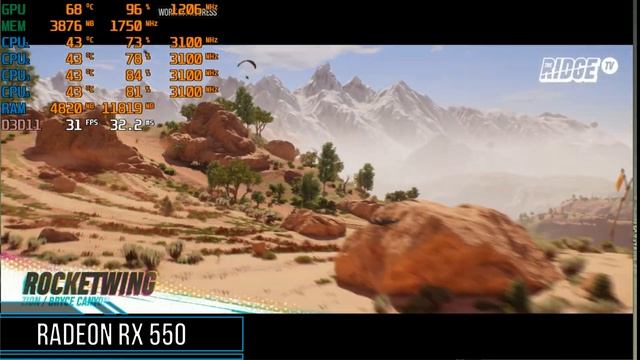 Riders Republic НА СЛАБОМ ПК RX550