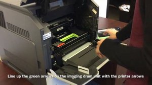 How to Replace the Imaging Drum Unit in Your Lexmark MS810 Printer