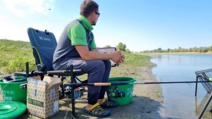 Жаркая фидерная рыбалка в Астрахани! Горячий фидер Юры Лисовского!