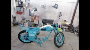 Восстановление мотоцикла ИЖ 56 1962 года Restoration motorcycle IZH 56 1962 with their own hands