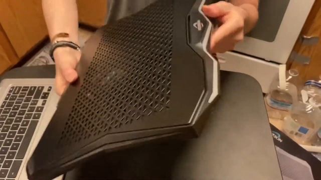 AICHESON Laptop Cooling Cooler Pad Review And Unboxing смотреть онлайн