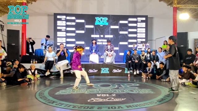 POP SESSION VOL.2 少兒組 32-16 阿美 VS 浩平 смотреть онлайн