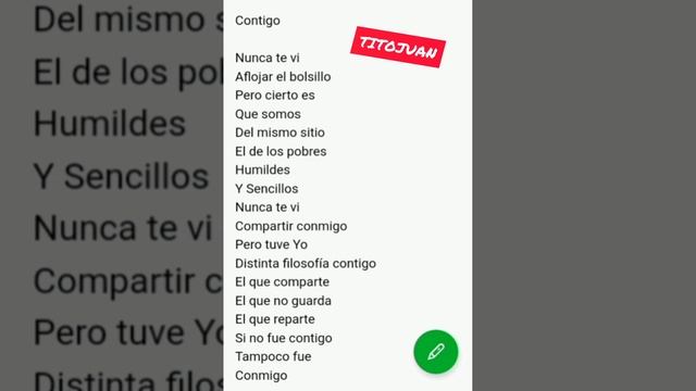 Contigo / TitoJuan