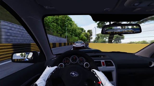 Macau Guia Street Circuit | Subaru Impreza WRX Tuned | Assetto Corsa смотреть онлайн