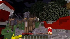 ?КАК МЕНЯЛСЯ ДЕД МОРОЗ МОБ И ЕГО ЖИЗНЕННЫЙ ЦИКЛ В МАЙНКРАФТ ! НОВОГОДНЕЕ ВИДЕО MINECRAFT!