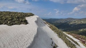 Поклонный крест на горе Курган в Шерегеше (часть 1) в 4К