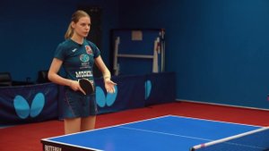 Азаренкова Дарья расскажет про длинные шипы на губке ракетки в настольном теннисе, мастер спорта