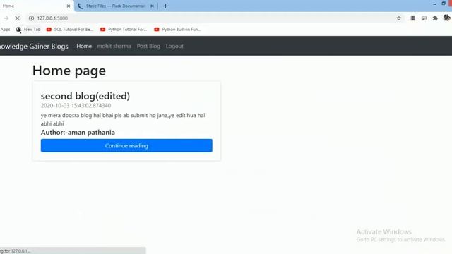 24:- Static Files In Flask In Hindi | Flask Tutorial In Hindi