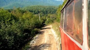 Прогулки по Апшеронской УЖД(2009)2часть.Apsheronsk narrow-gauge railway