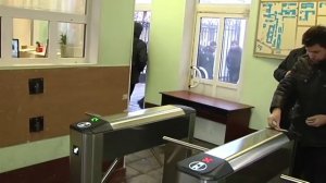 PERCo-TTD-08A — тумбовый турникет-трипод