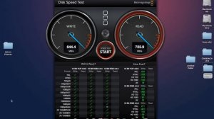 BlackMagic Speedtest Macbook Pro Retina 15" (Late 2013)