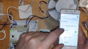 КАК УПРАВЛЯТЬ ВЕНТИЛЯТОРОМ СО СМАРТФОНА, ПО ДАТЧИКУ ТЕМПЕРАТУРЫ ВЛАЖНОСТИ И CO2 / #вентиляция