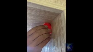 Лайфхак. Формирование угла с использованием силиконовой затирки.