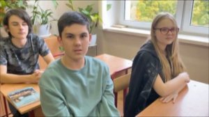 Поздравление с Днем учителя от учеников 9 "Д" класса