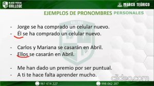 5TO PRIMARIA - ORTOGRAFÍA - TEMA 17 - NORMATIVA DEL PRONOMBRE