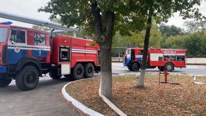 Совместная противопожарная тренировка персонала котельной с подразделениями МЧС