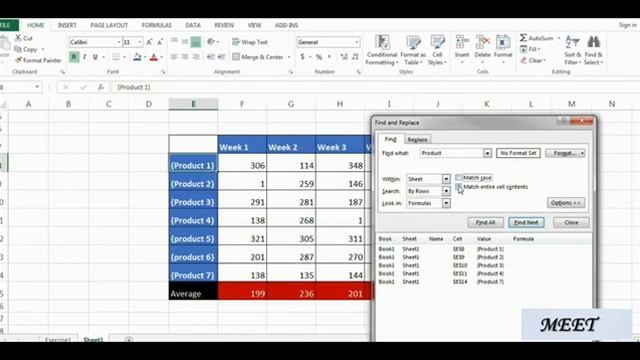 Microsoft excel course ကို Myanmar ဘာသာျဖင့္ေလ့လာလုိက္ရေအာင္ Part 10 #Excel Find and Replace