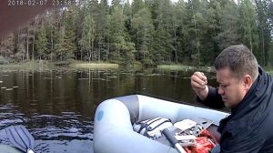 Рыбалка - случай №23, Пряжинский район, озеро Вохтозеро, лето 2023