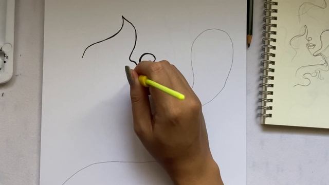 ONE LINE ART TUTORIAL | DIY Line Art | Taglish