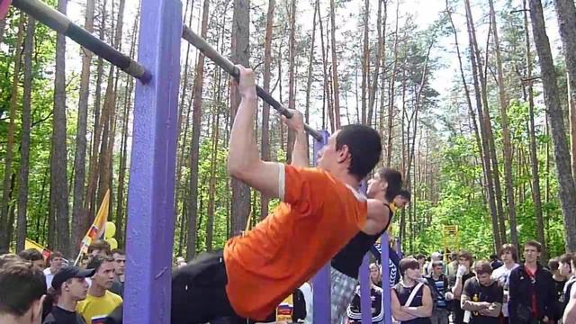 я на соревнованиях street workout в Воронеже 15 мая 2011г.MOV смотреть онлайн
