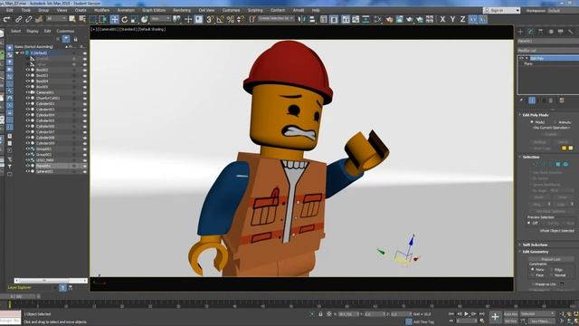 Моделирование лего человечка/LEGO PART 3 смотреть онлайн