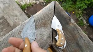 Два ножа из старого рубанка