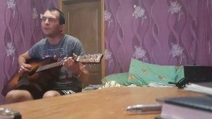 Бабочка в руке- песня на гитаре!