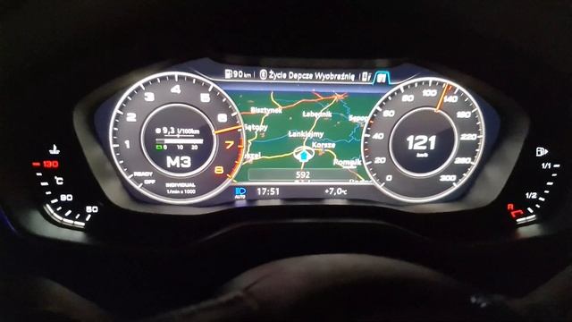 Audi A5 2.0 Tfsi 252KM Coupe Quattro 0-200km/h Acceleration