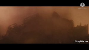 Godzilla vs king gidorah fight GORZILLA in burning foam vs king godohra