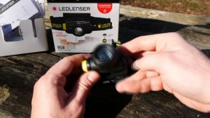 Обзор налобного фонаря LED LENSER H5R WORK (502194). Защищенный налобник