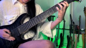 Bleed by Meshuggah, but it is 15% FASTER (the first half before the solo)